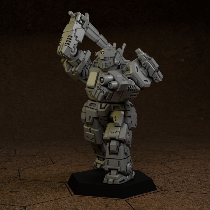 Grand Titan Swordmaster For American Mecha - Battletech