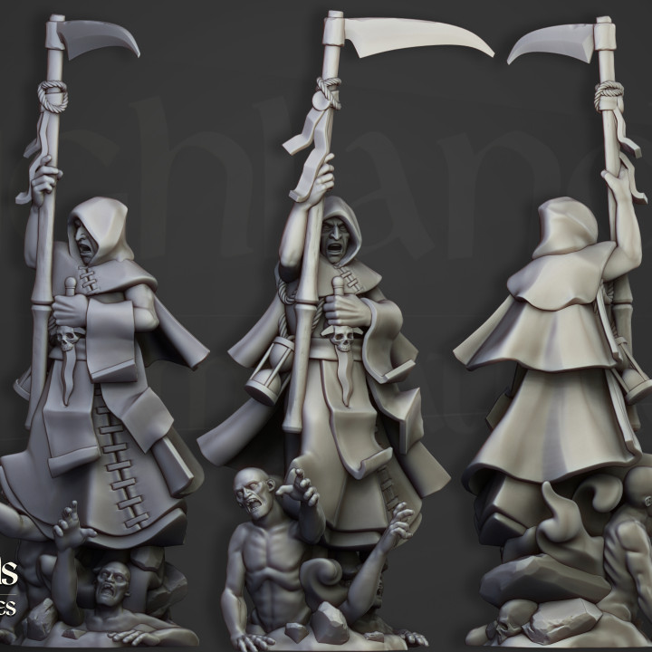 Mage of Necromancy  - 25mm to 32mm - Sunland