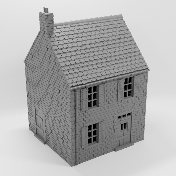 Normandy Village House Double Storey Type 2 - 155 to 32mm