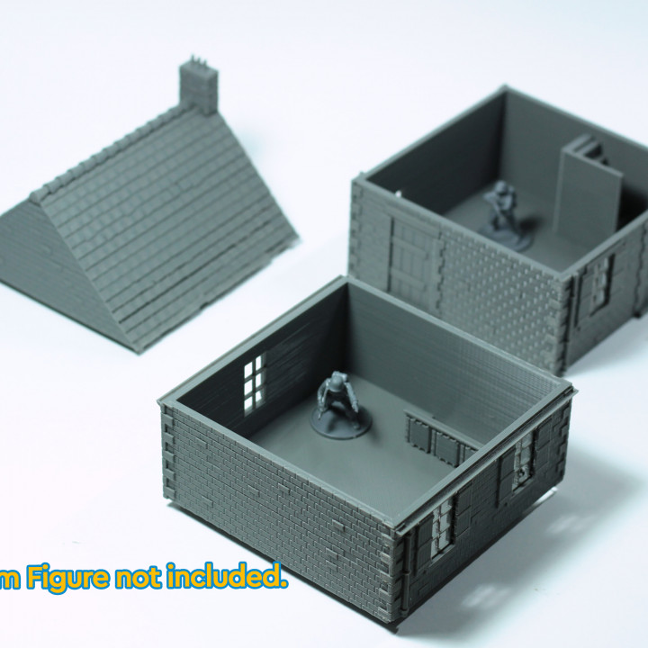 Normandy Village House Double Storey Type 2 - 155 to 32mm