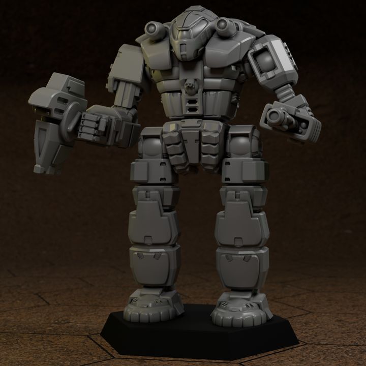 Berserker For American Mecha - Battletech 1/265 to 1/285 Scale