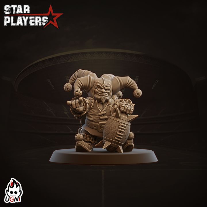 Halfling & Ogre Star Player - Ugni Miniatures