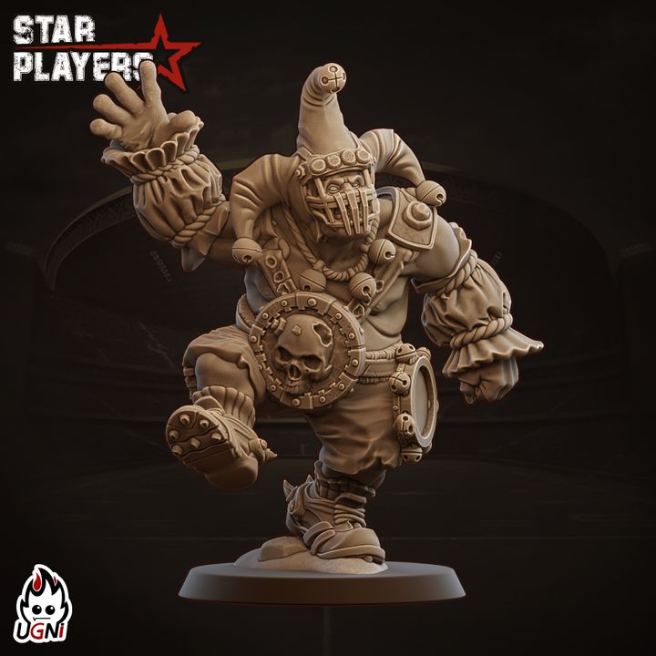 Halfling & Ogre Star Player - Ugni Miniatures