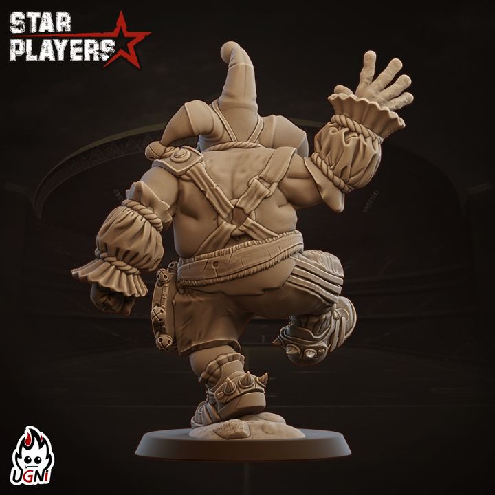 Halfling & Ogre Star Player - Ugni Miniatures