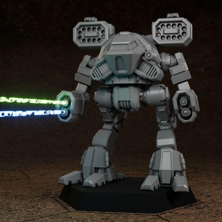 Rakshasa For American Mecha - Battletech 1/265 to 1/285 Scale