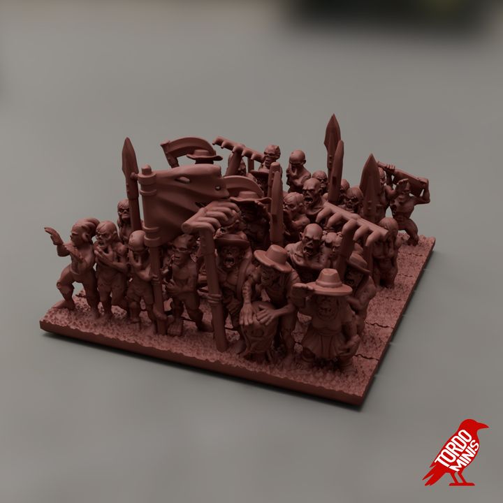 Zombie Avalanche - Vampire Legions - 10mm