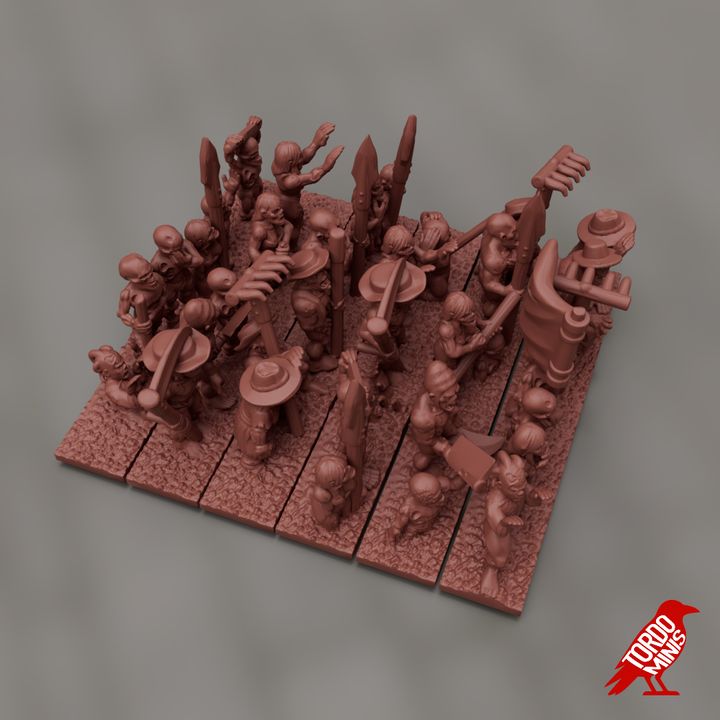 Zombie Avalanche - Vampire Legions - 10mm