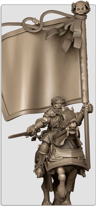 BSB Mounted with Blank Banner - 25mm to 32mm - Sunland