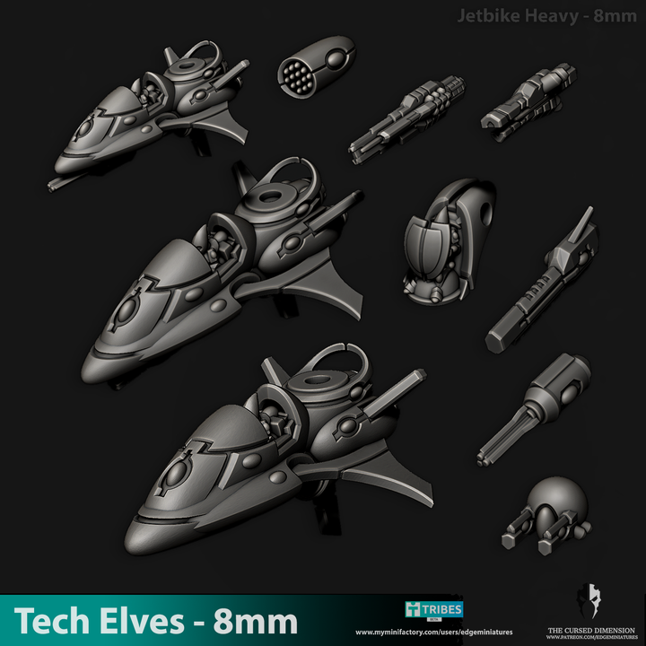 Tech Elves - Heavy Jetbikes 8mm