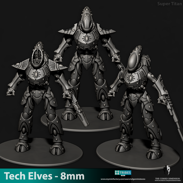 Tech Elves - Super Titans - 8mm