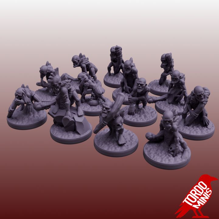 Nosferatu Infantry - Vampire Legions - 10mm