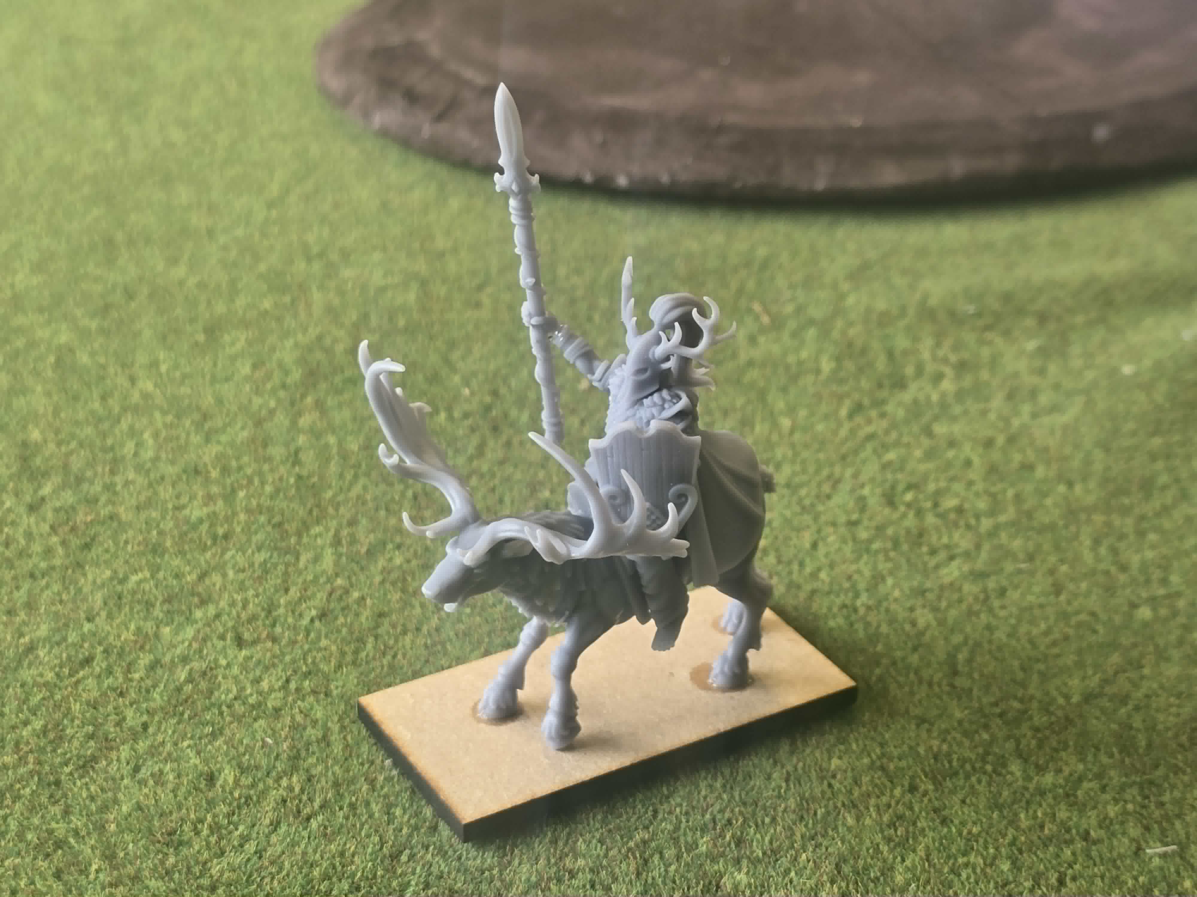 Mounted Feral Elf Lord on Feral Stag