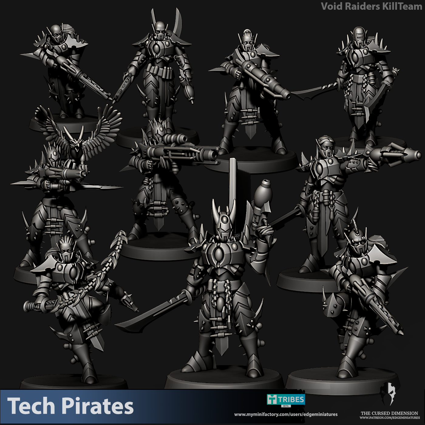 Tech Pirates VoidRaiders - Kill Team - 28mm