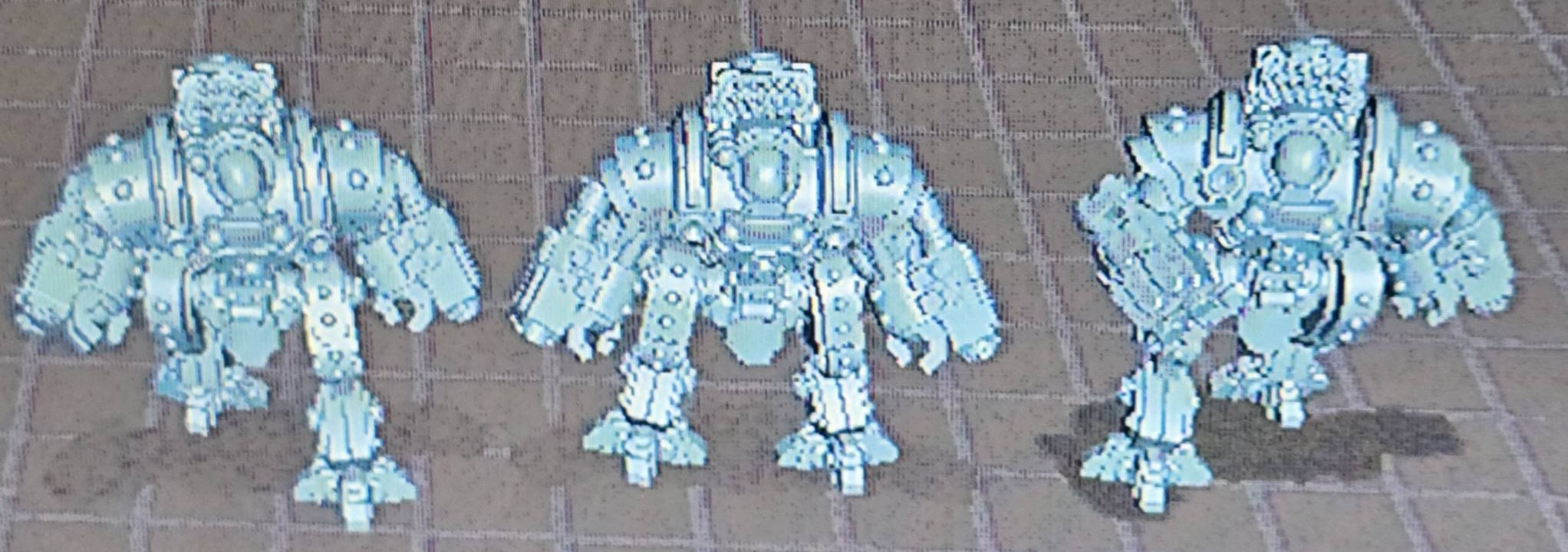Advanced Battle Cyberbots - 8mm - Martian Cyborgs