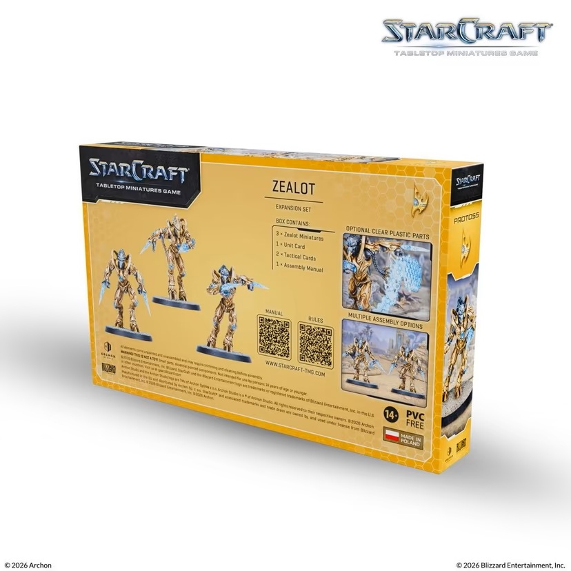 StarCraft: Zealot - Protoss - Expansion Set- PRE ORDER