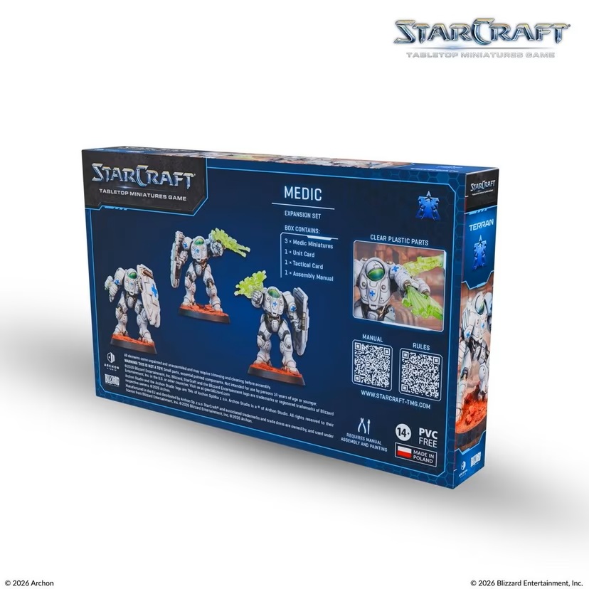StarCraft: Medic - Terran - Expansion Set- PRE ORDER