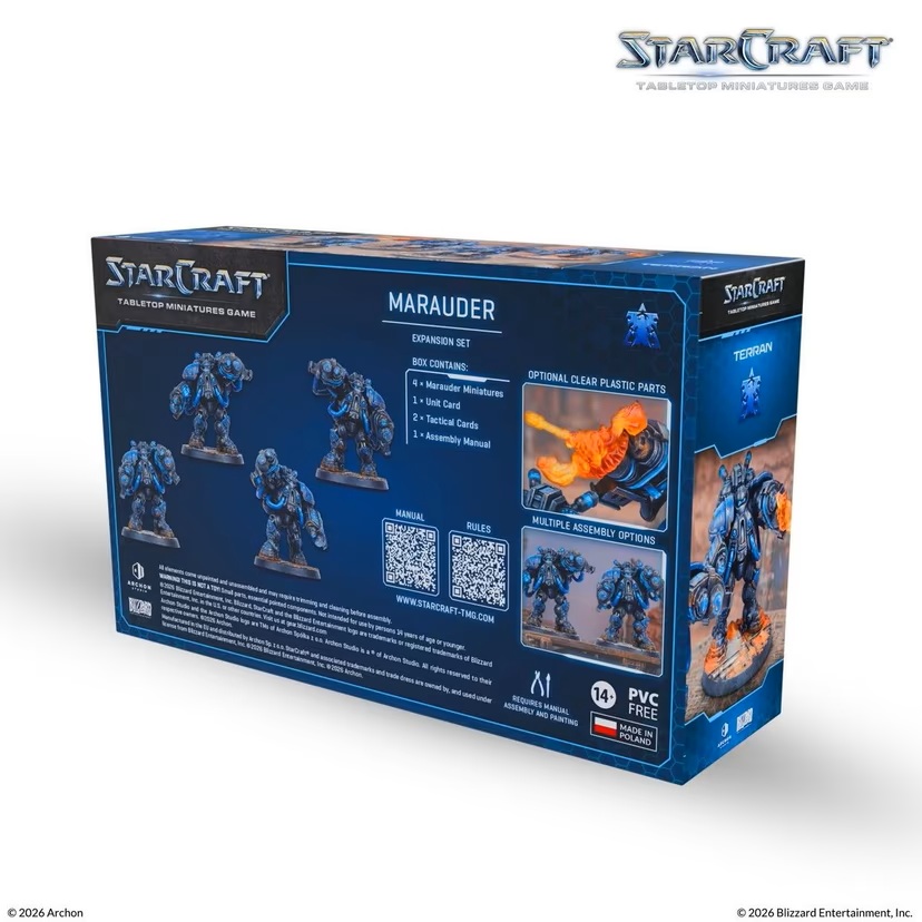 StarCraft: Marauder - Terran - Expansion Set- PRE ORDER
