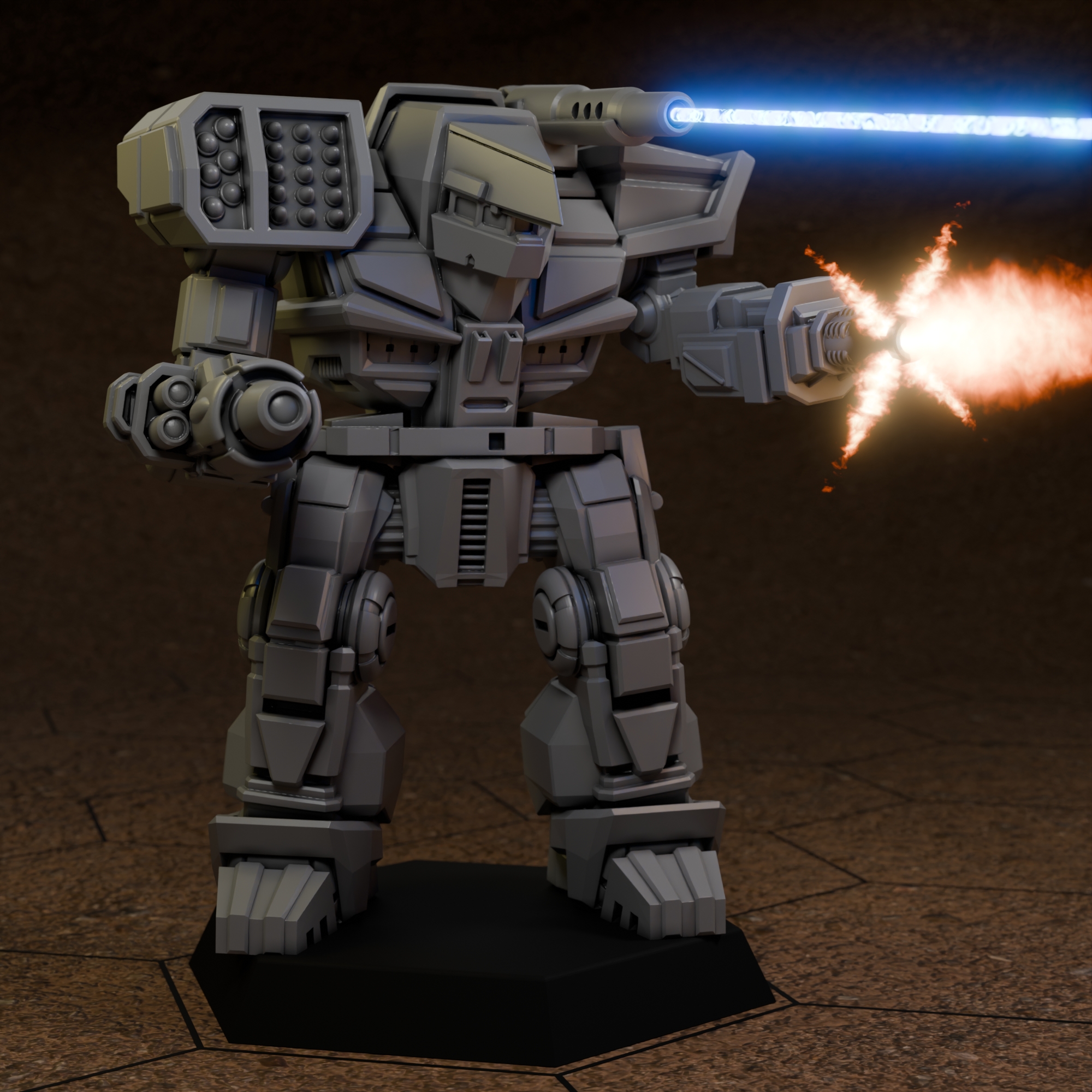 Albatross For American Mecha - Battletech 1/265th to 1/285 Scale