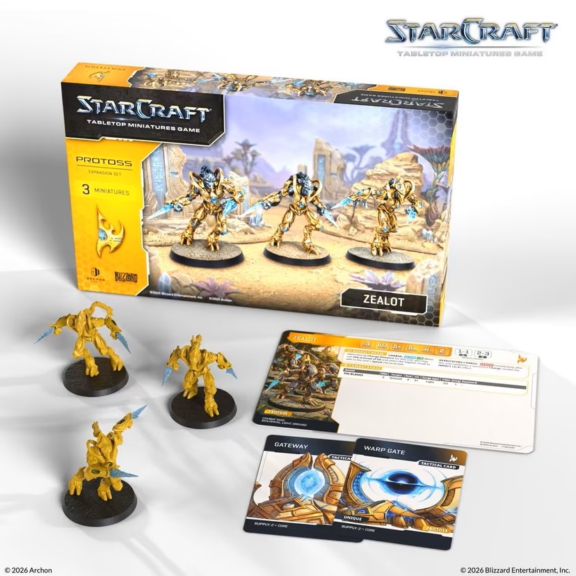 StarCraft: Zealot - Protoss - Expansion Set- PRE ORDER