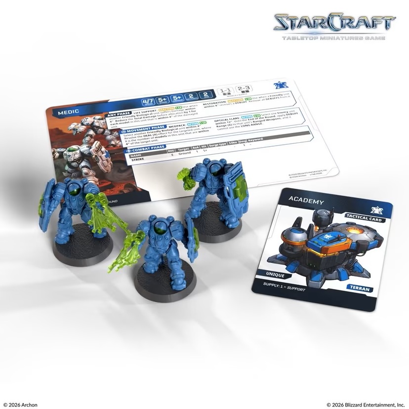 StarCraft: Medic - Terran - Expansion Set- PRE ORDER