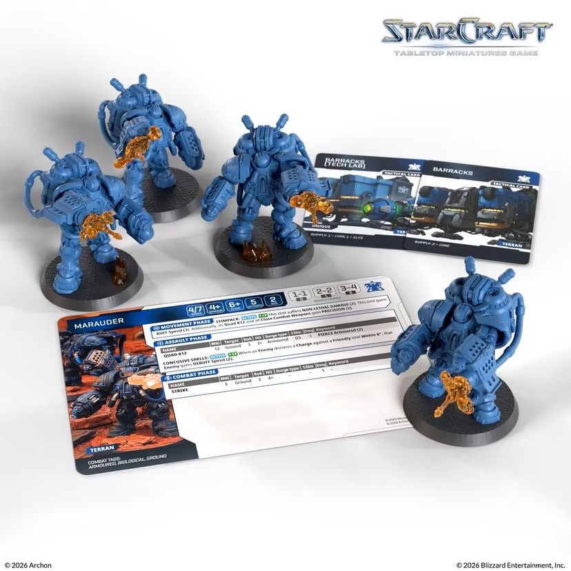 StarCraft: Marauder - Terran - Expansion Set- PRE ORDER
