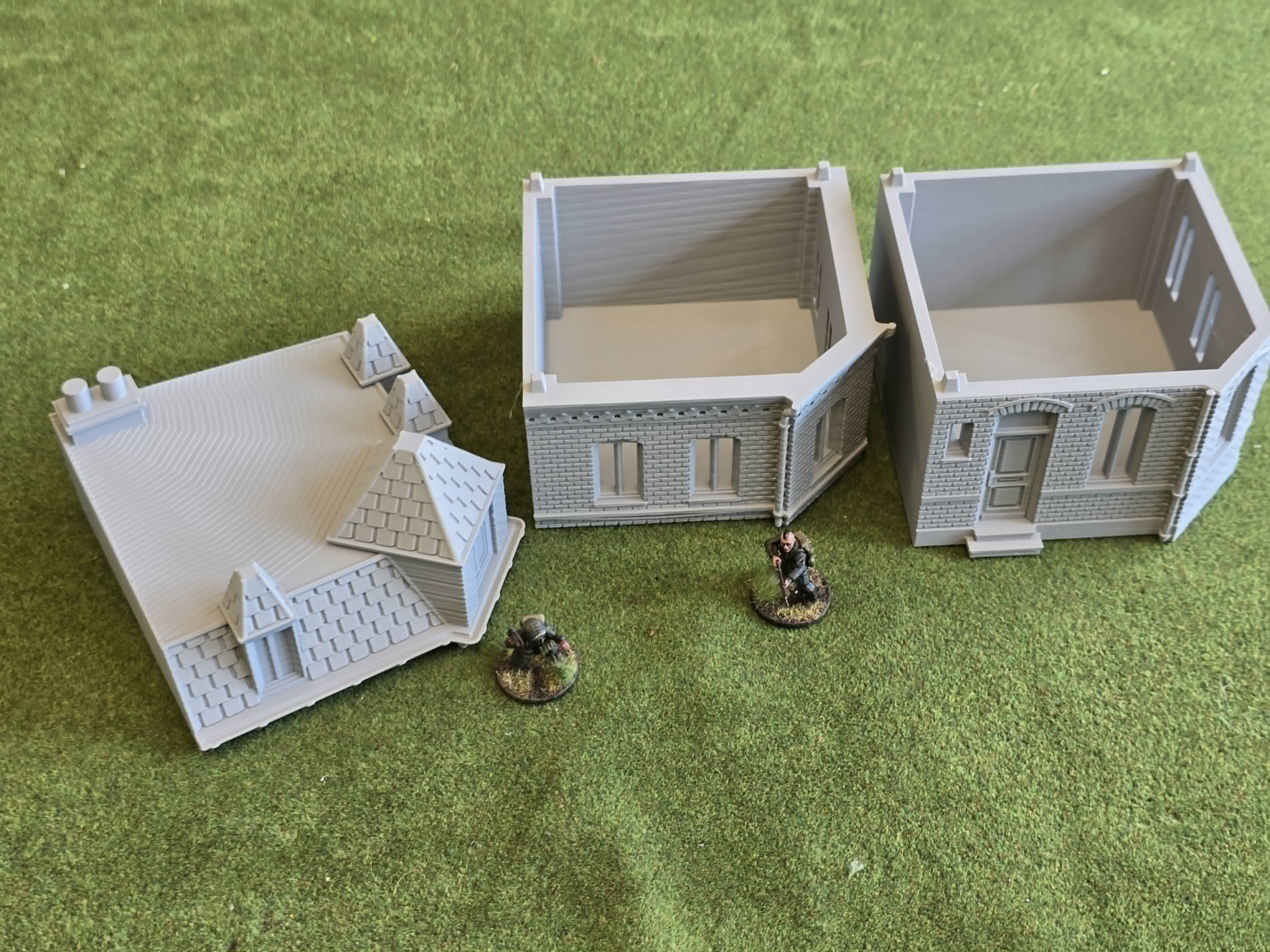 Dunkirk Row House DST4 – WW2 French Townhouse 15mm - 28mm