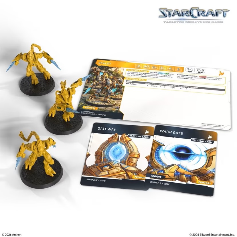 StarCraft: Zealot - Protoss - Expansion Set- PRE ORDER