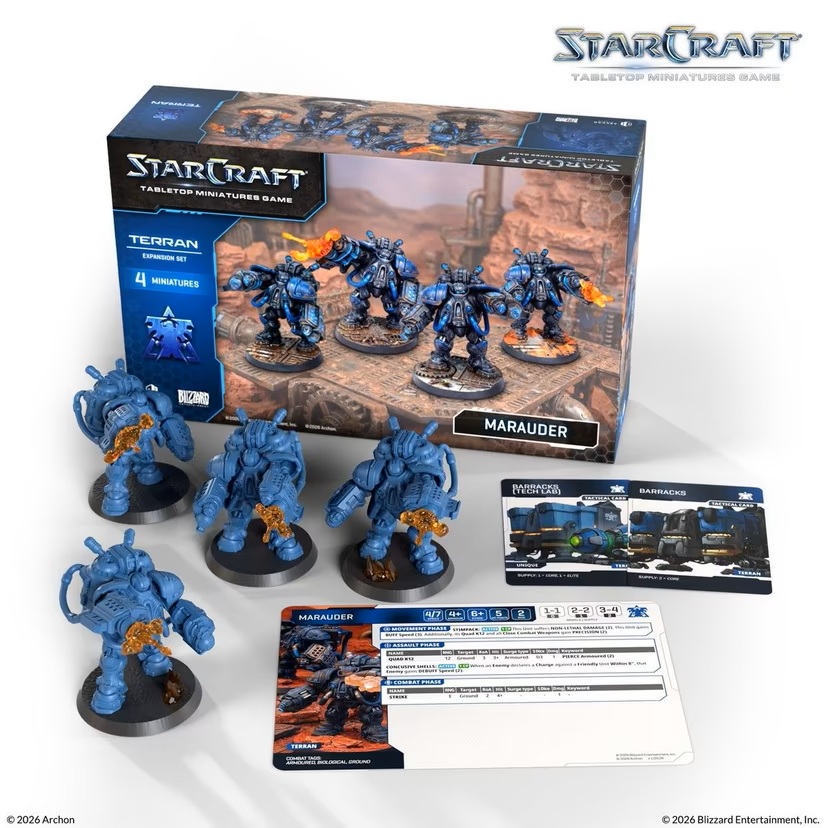 StarCraft: Marauder - Terran - Expansion Set- PRE ORDER