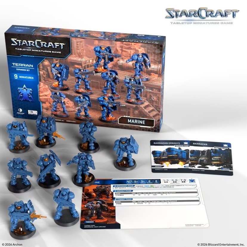 StarCraft: Marine - Terran - Expansion Set- PRE ORDER