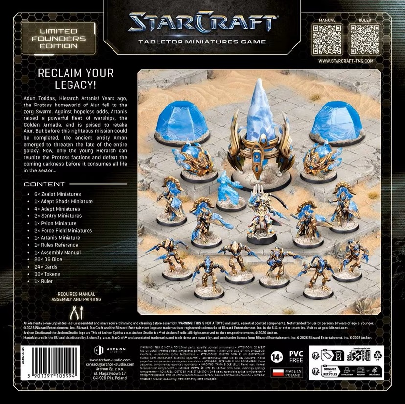 StarCraft: Protoss Starter Set Founders Edition - PRE ORDER