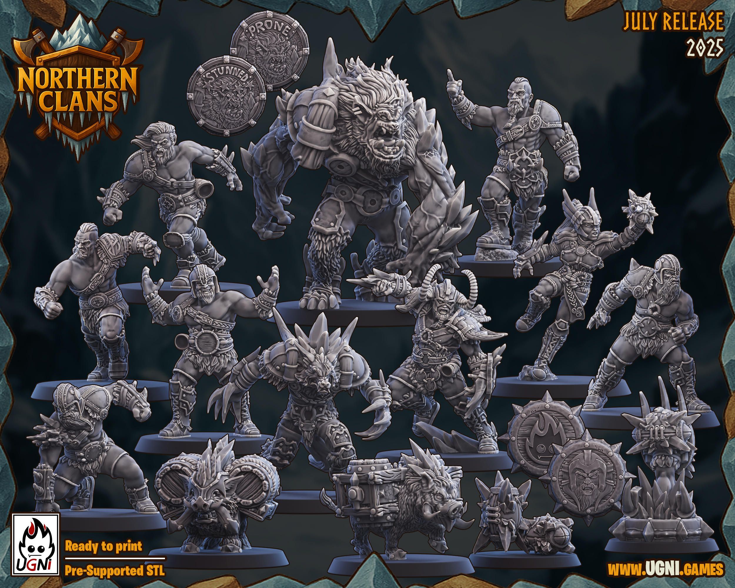 Northern Clans Bloodbowl Team - part 1