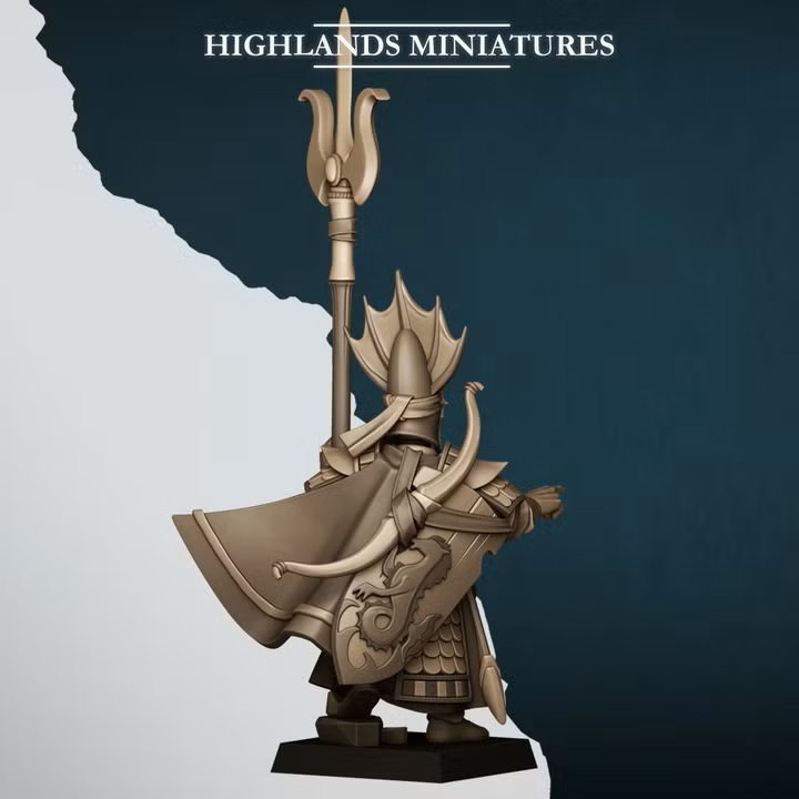 Aegean Elf Lord of the Sea - 25mm to 32mm