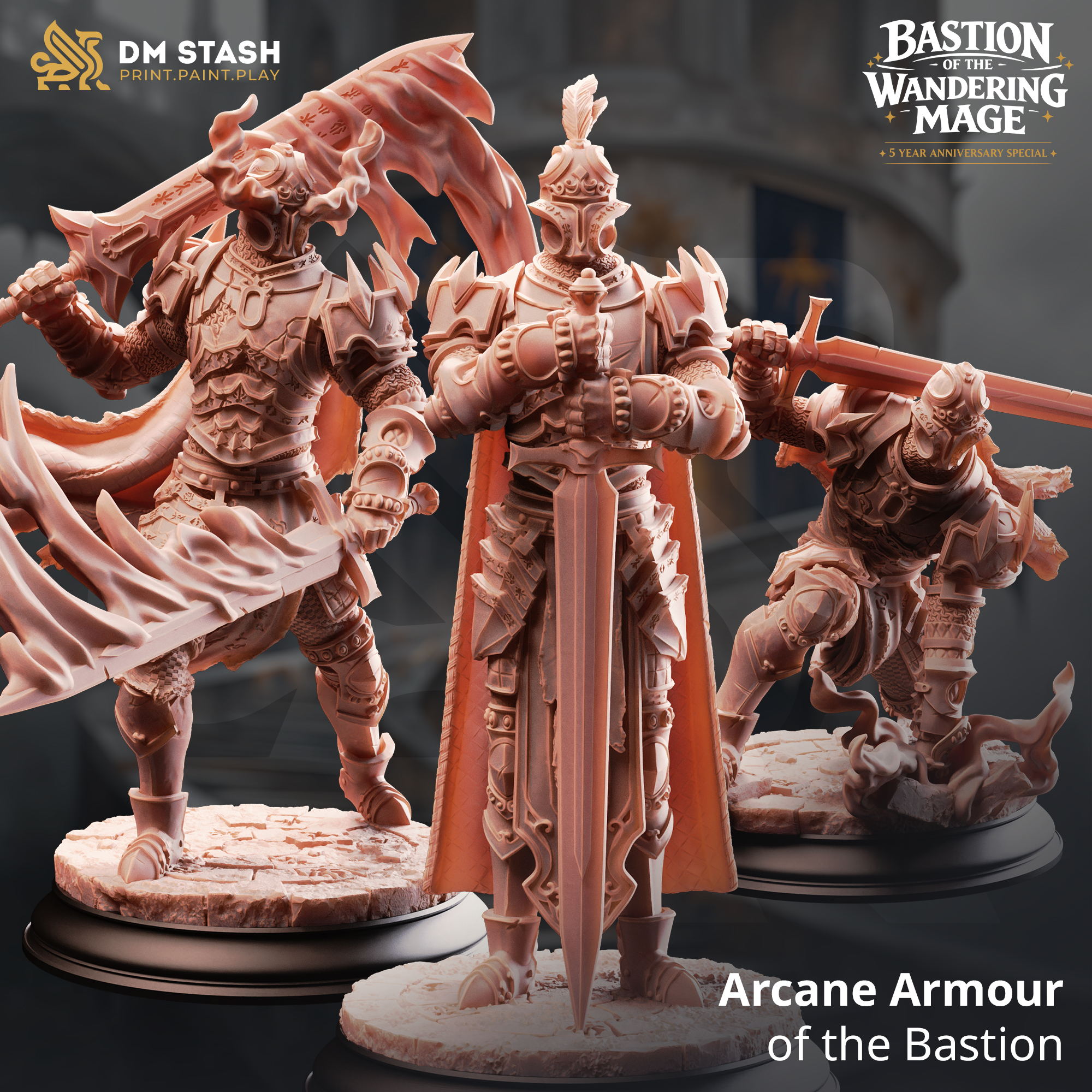 Arcane Armour of the Bastion - 32mm RPG Model