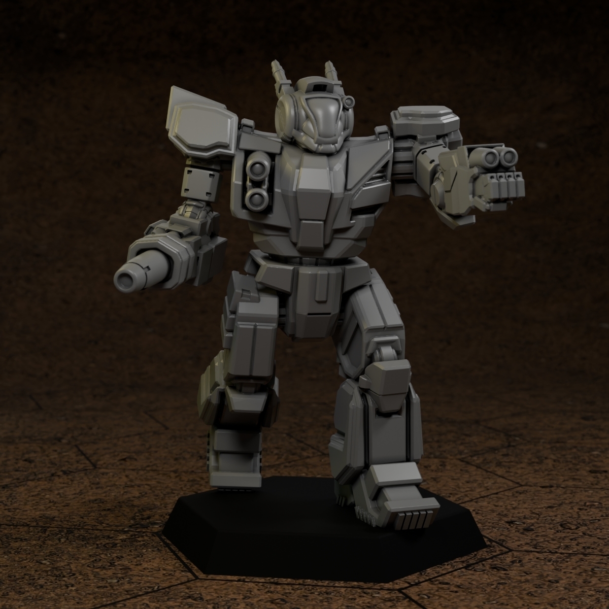 Gallowglas For American Mecha - Battletech 1/265th to 1/285 Scale