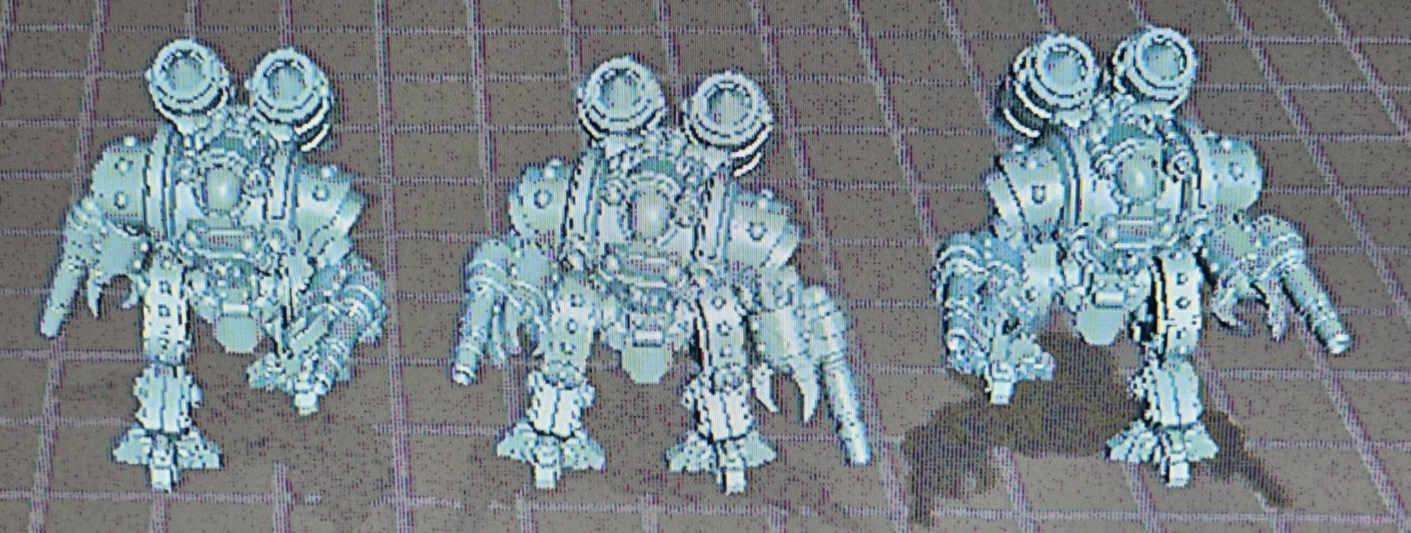 Advanced Battle Cyberbots - 8mm - Martian Cyborgs