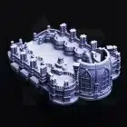 Ballroom of Castle Beaufax - 32mm scale