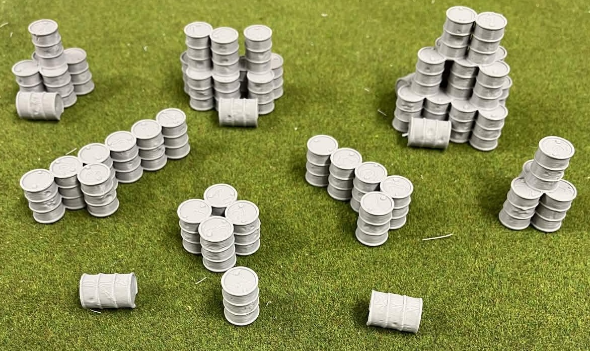 Barrel Set 28mm-32mm - Vanguard Terrain