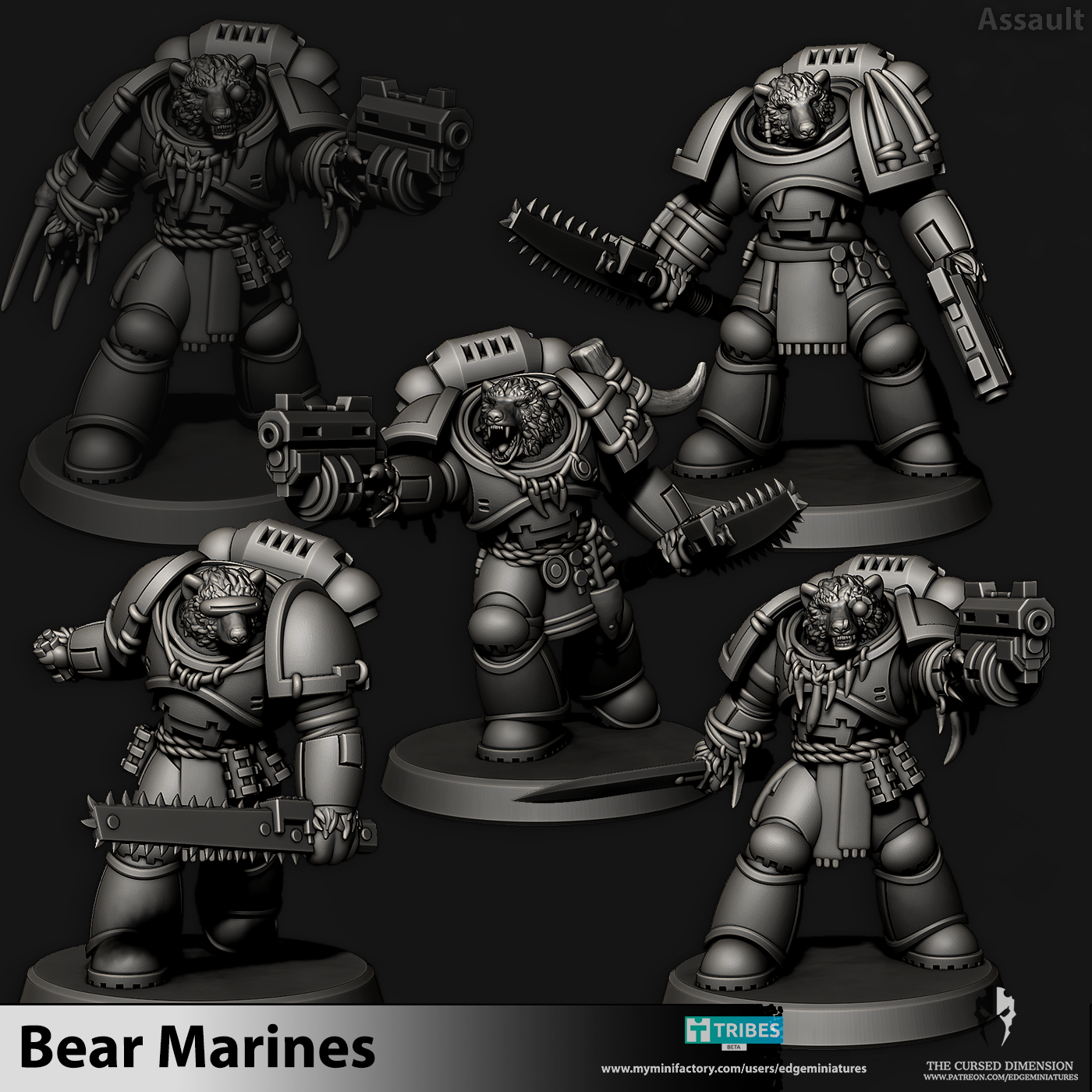 Bear Marines - Kill Team - 28mm