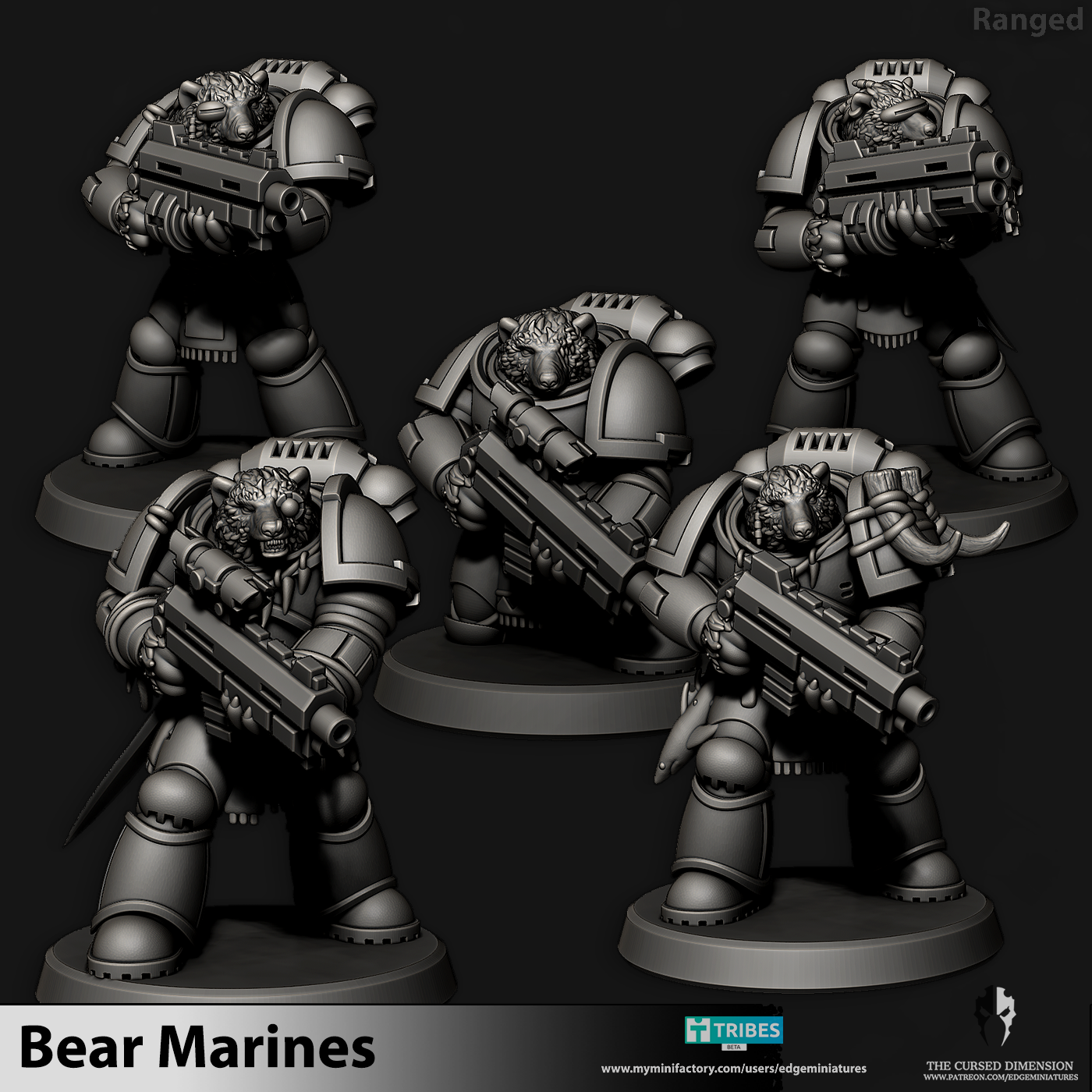 Bear Marines - Kill Team - 28mm