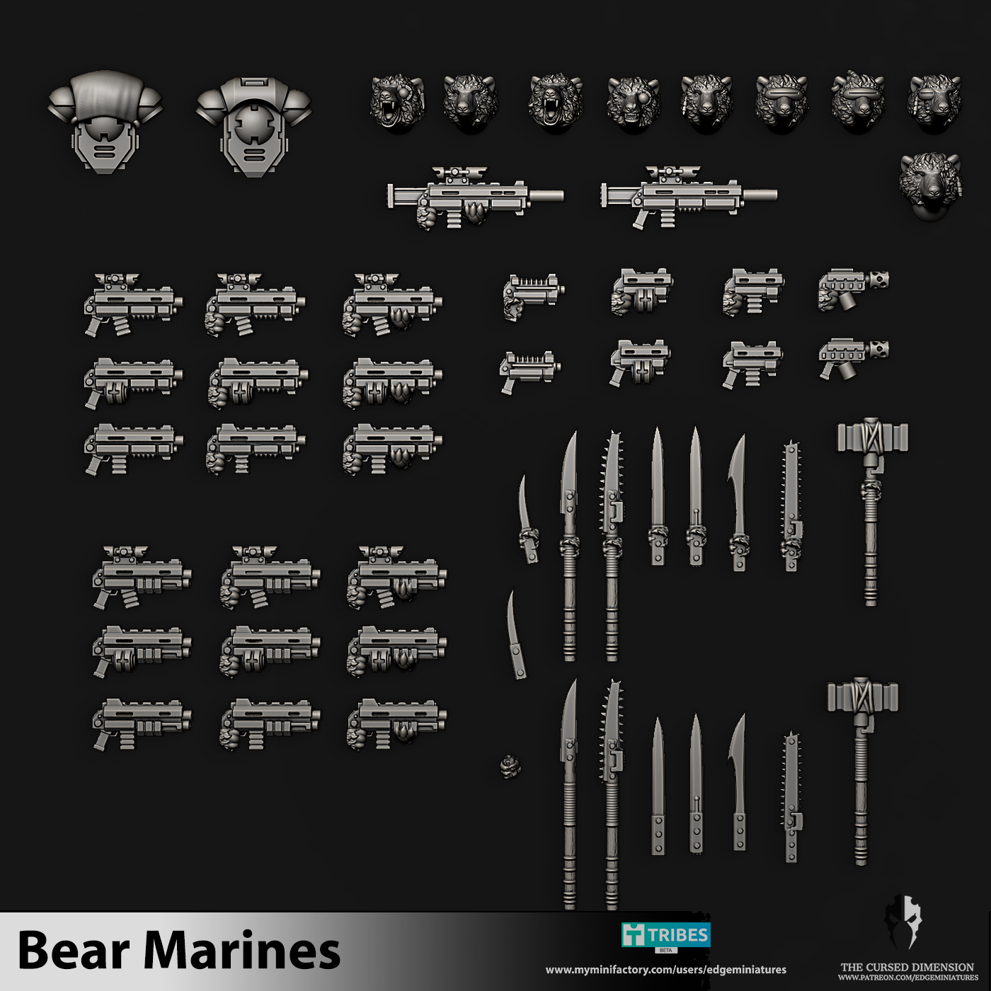 Bear Marines - Kill Team - 28mm