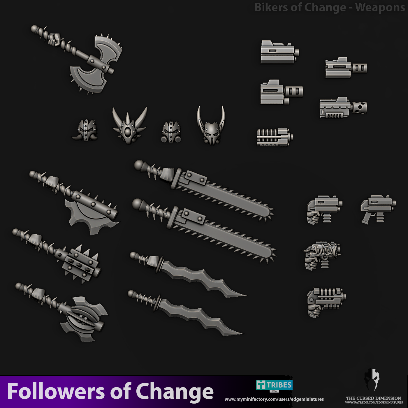 Bikers of Change 28mm - Followers of Change