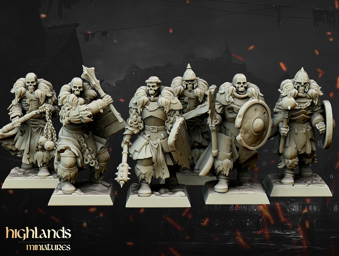 Undead Blackwatch Core Unit - 25mm to 32mm - Transylvania