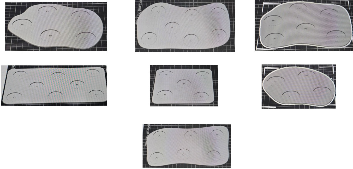 Blank Tree Base Set - Sci fi - 28-32mm