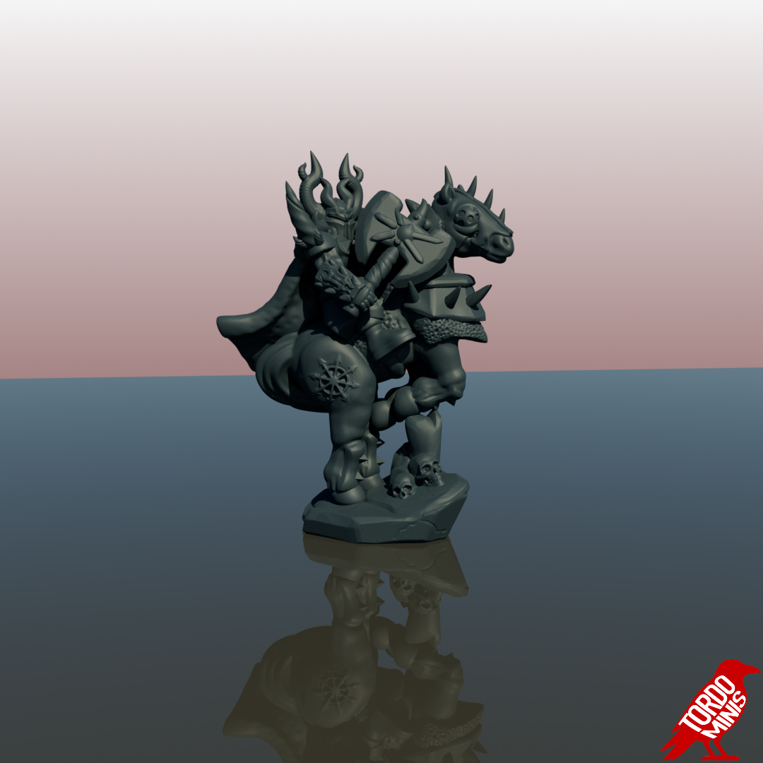 Barbarian chanpions - Renegade Barbarians - 10mm to 115mm