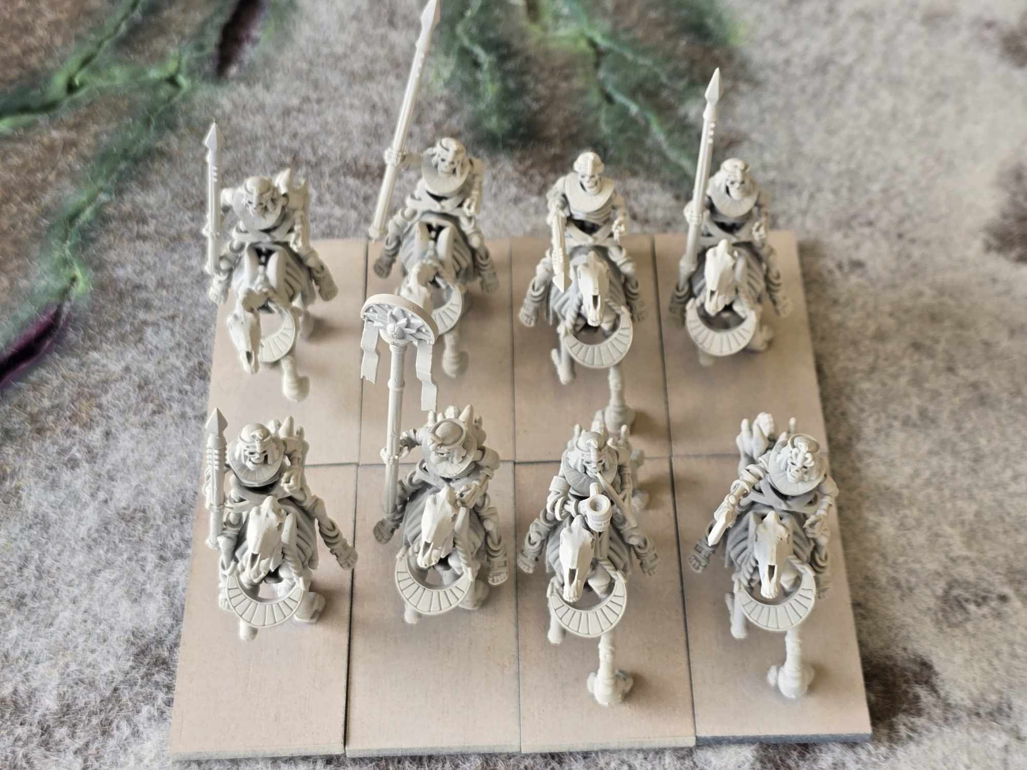 Cavalry Spearmen Unit - 25mm to 32mm - Tomb Kings