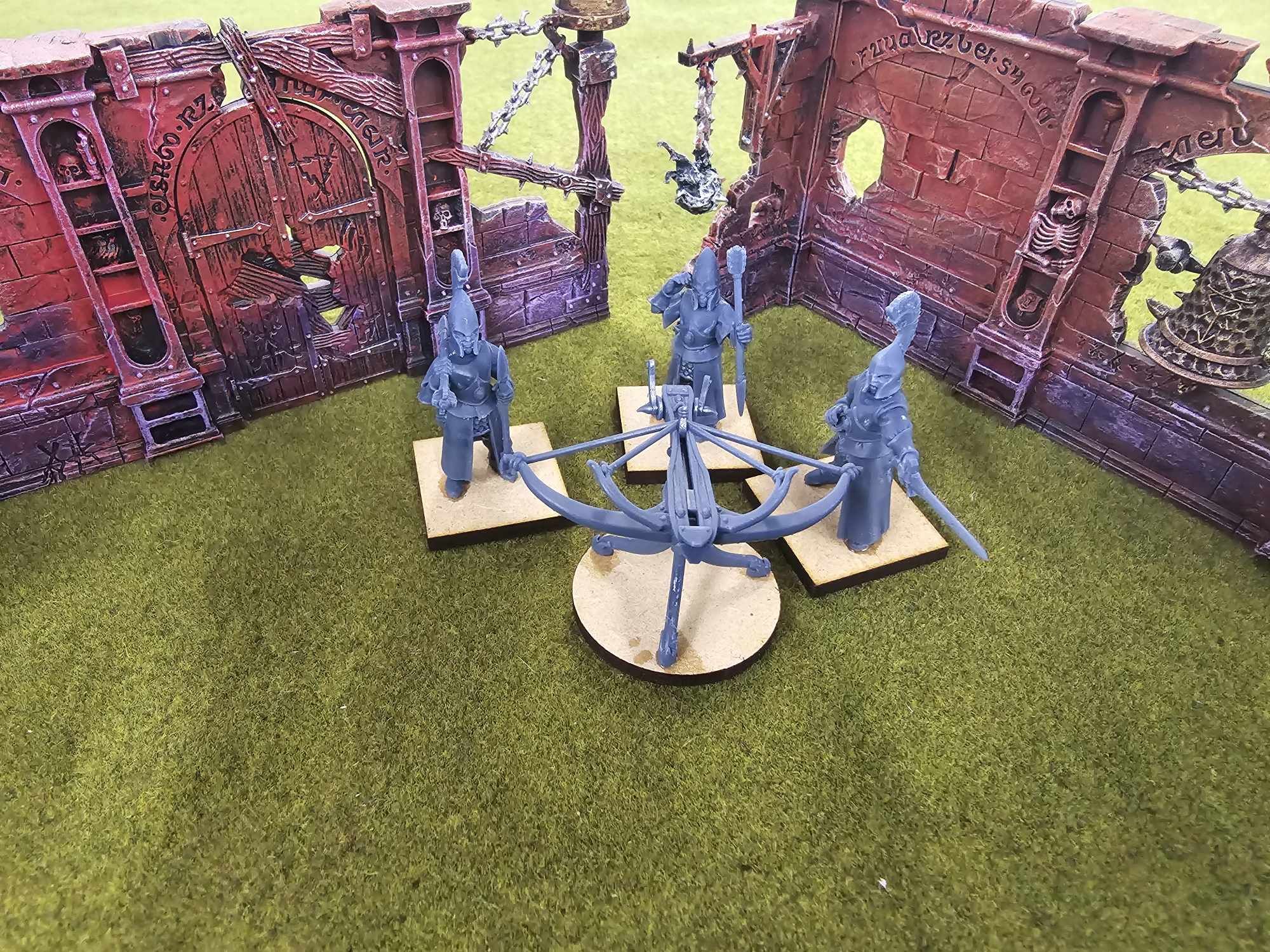 Aegean Elf Catapult - 25mm to 32mm - Highland miniatures