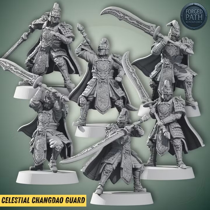 Celestial Changdao Guard 25mm to 32mm