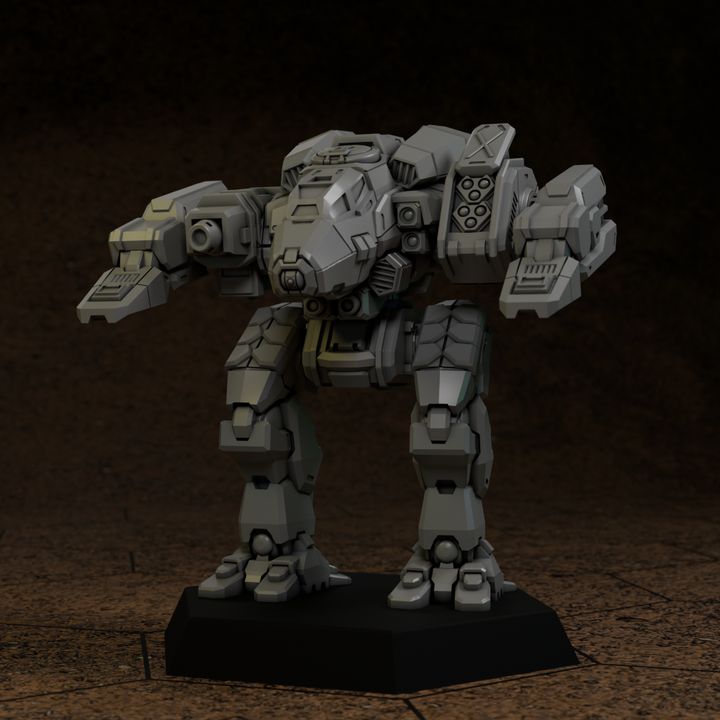 Champion For American Mecha - Battletech 1/265 to 1/285 Scale