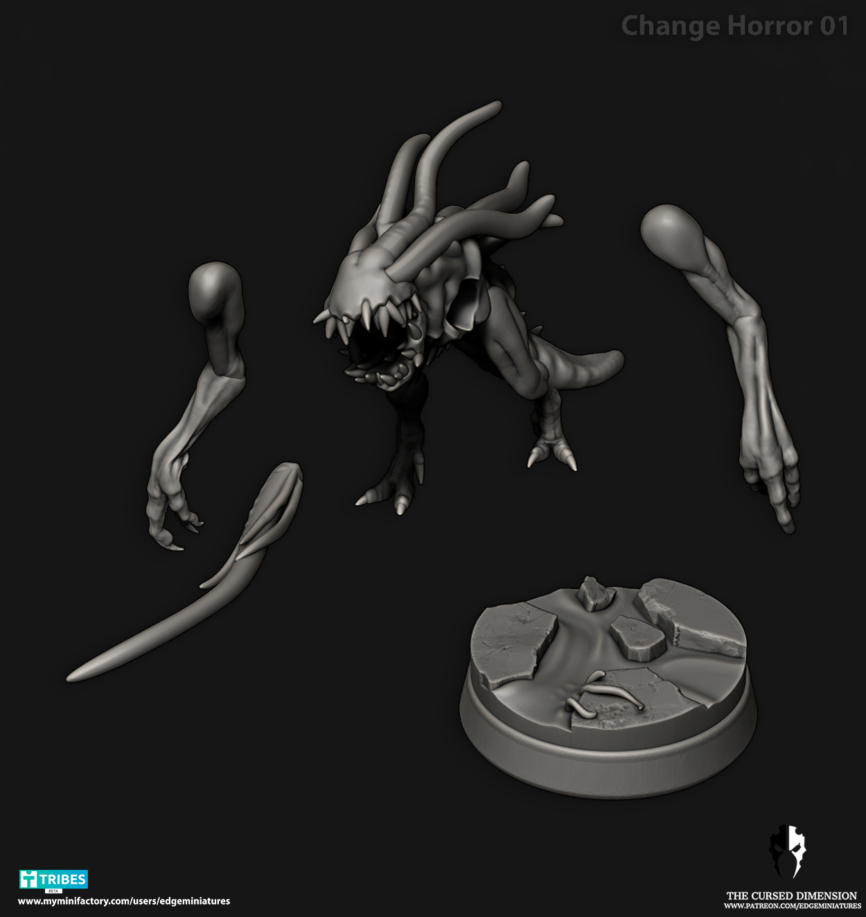 Lesser demon Set 28mm - Followers of Change