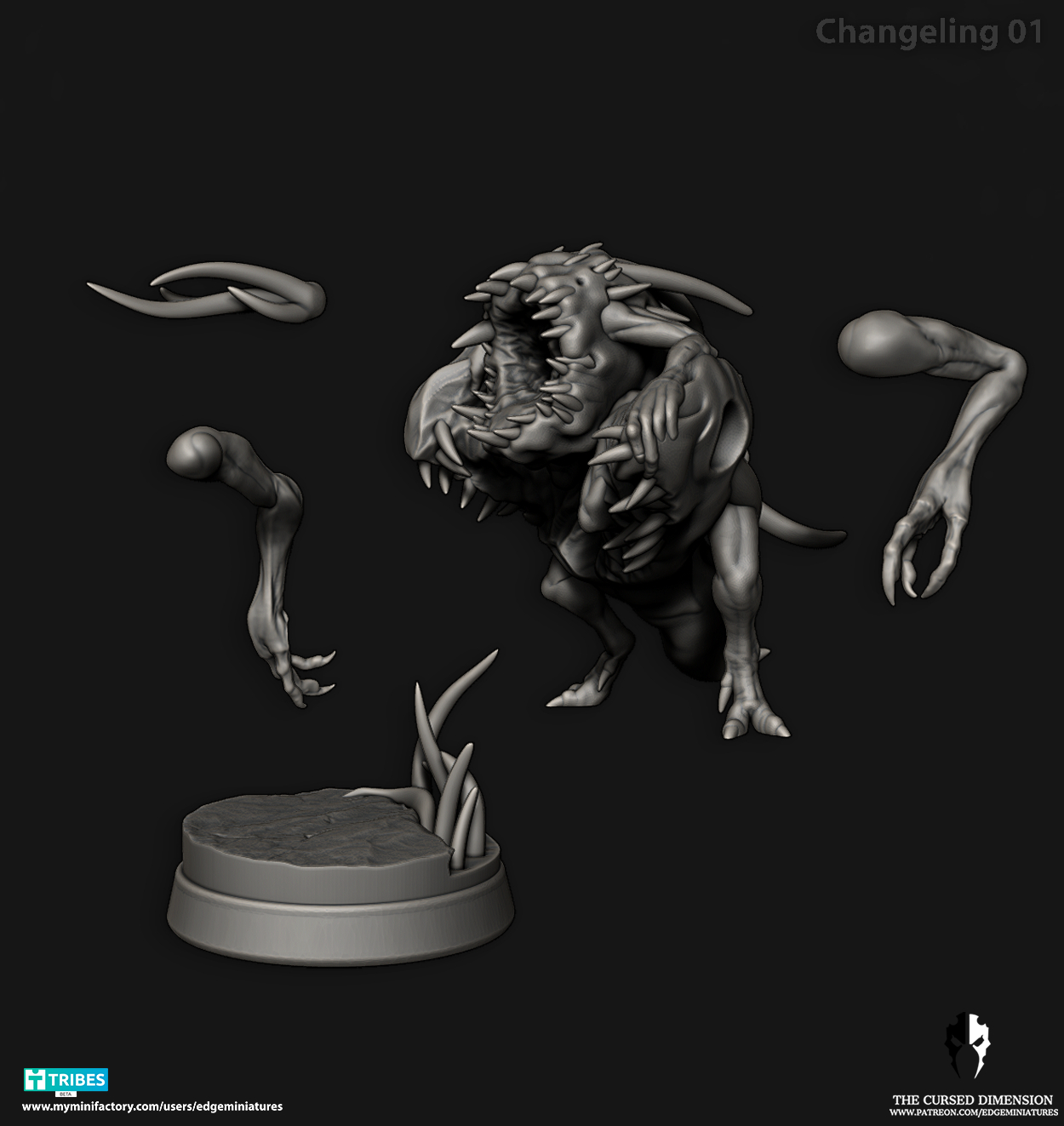 Lesser demon Set 28mm - Followers of Change